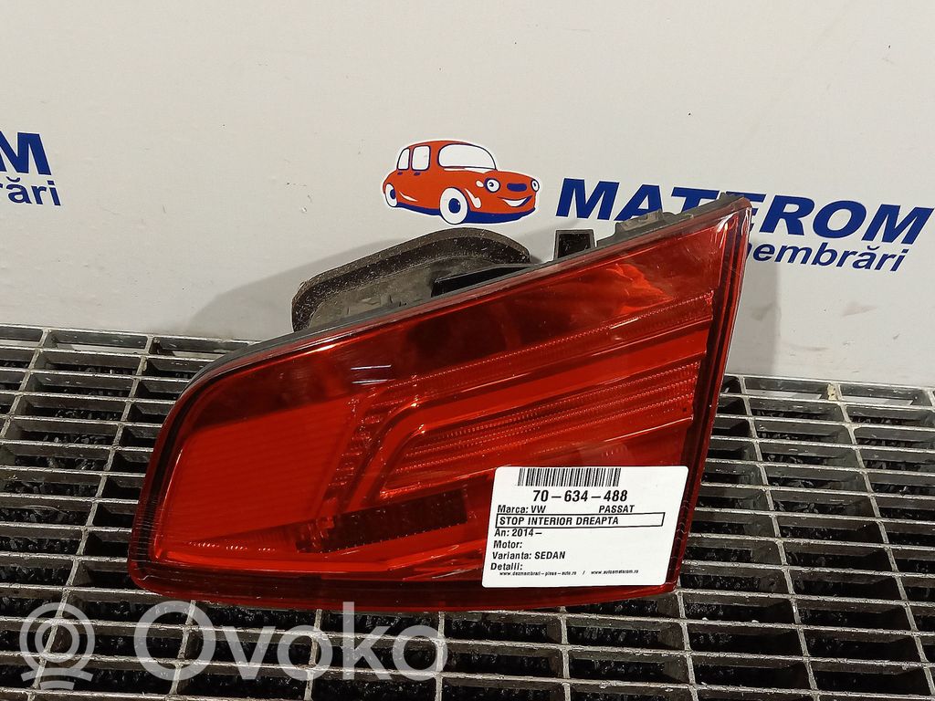 Volkswagen PASSAT B8 Lampa tylna 