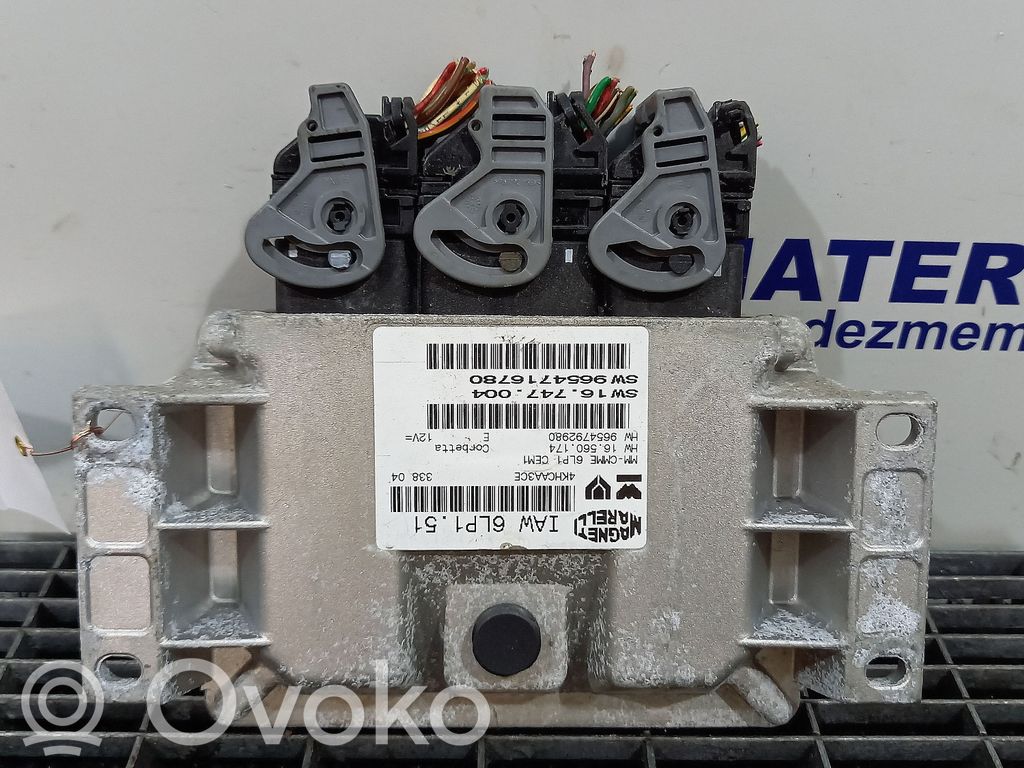 Peugeot 307 CC Engine control unit/module 
