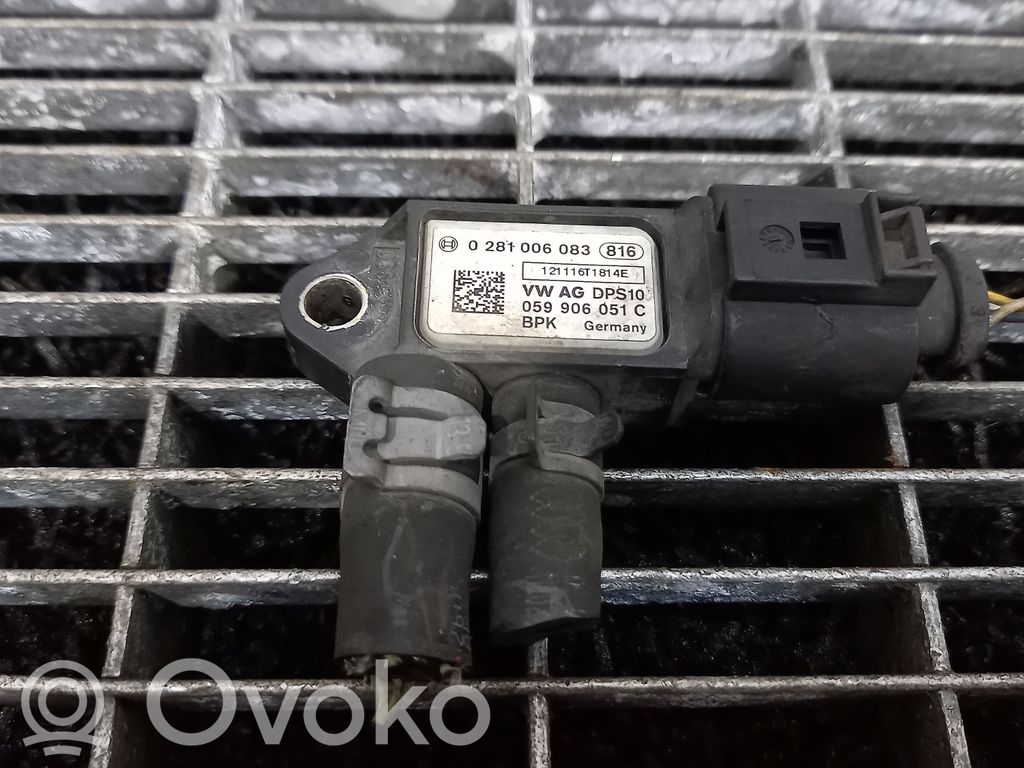 Seat Toledo IV (NH) Abgasdrucksensor Differenzdrucksensor 