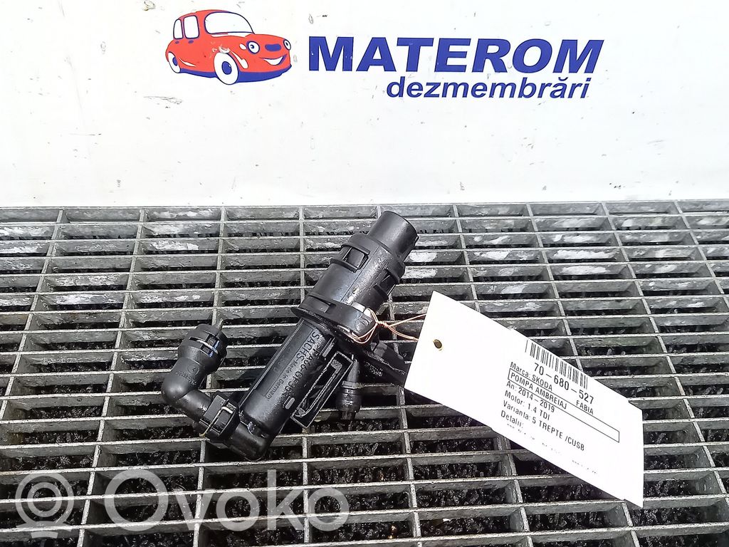Skoda Fabia Mk3 (NJ) Cilindro maestro de embrague 