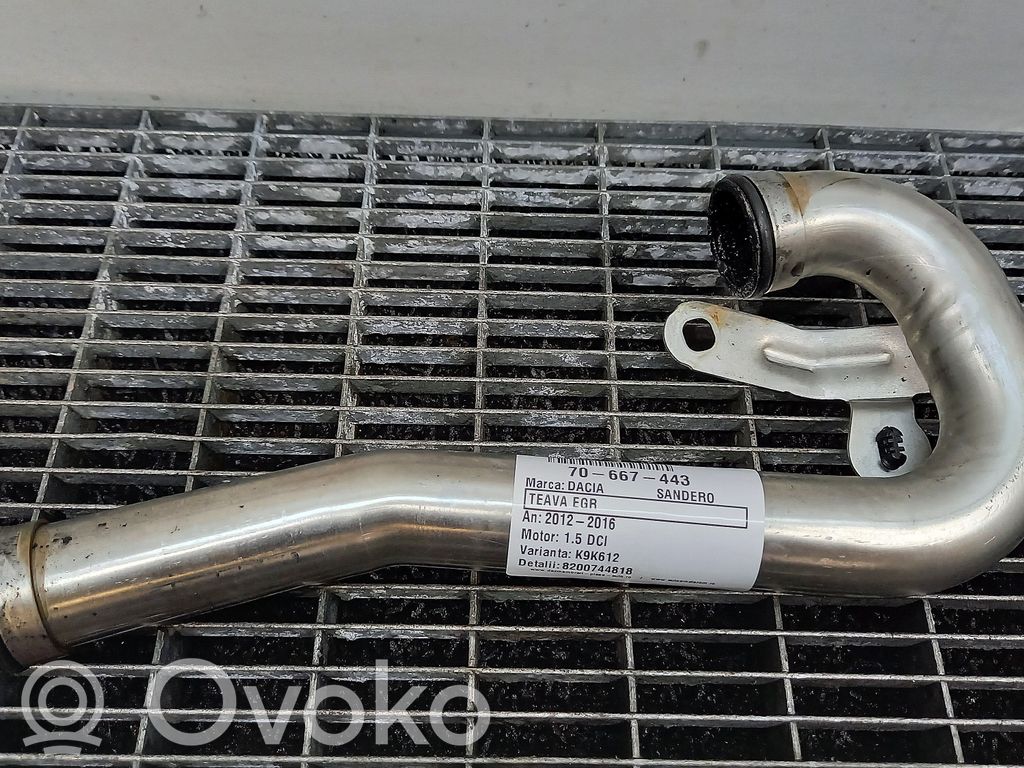 Dacia Sandero II EGR vožtuvas 