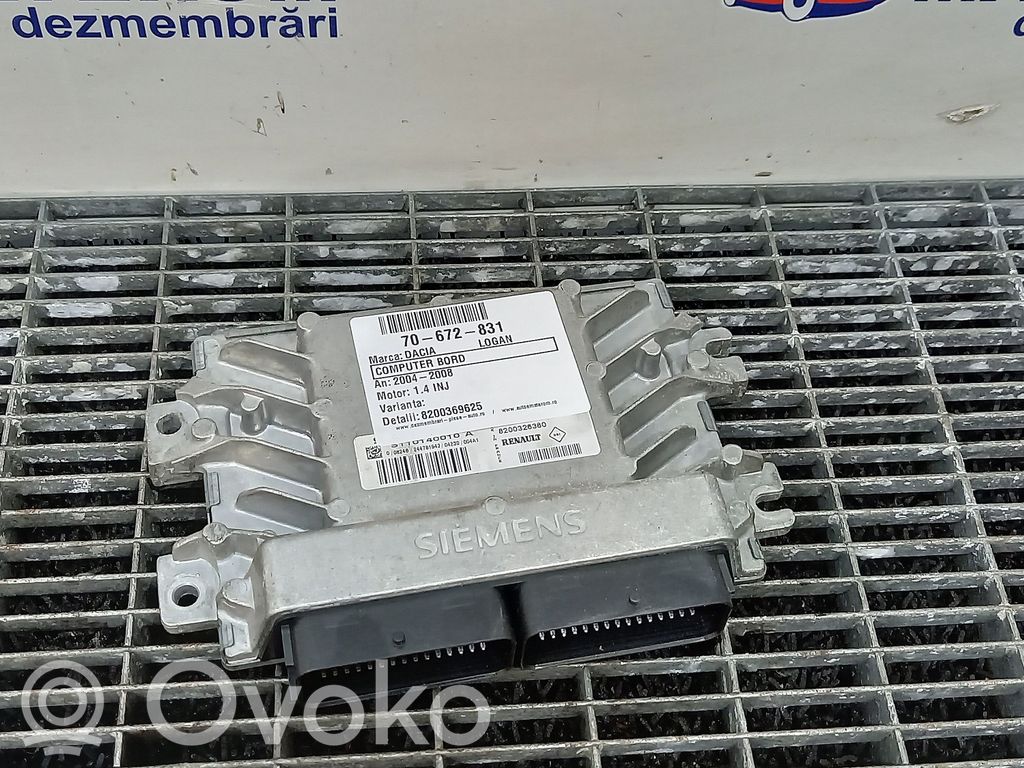Dacia Logan I Calculateur moteur ECU 