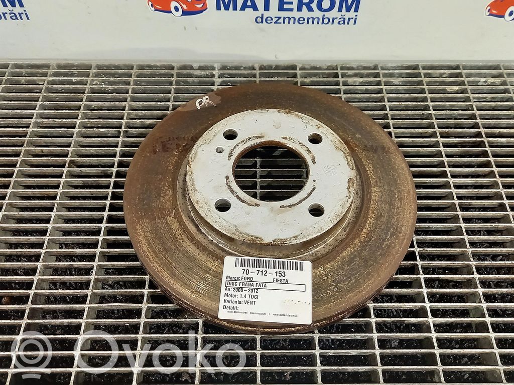 Ford Fiesta Front brake disc 