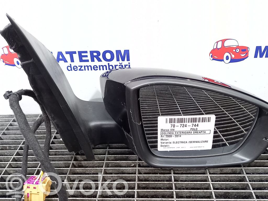 Volkswagen Polo V 6R Oglindă electrică ușă față