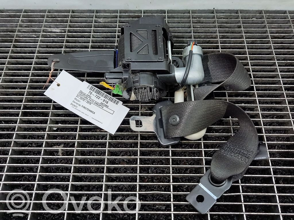 Opel Antara Cinturón delantero 