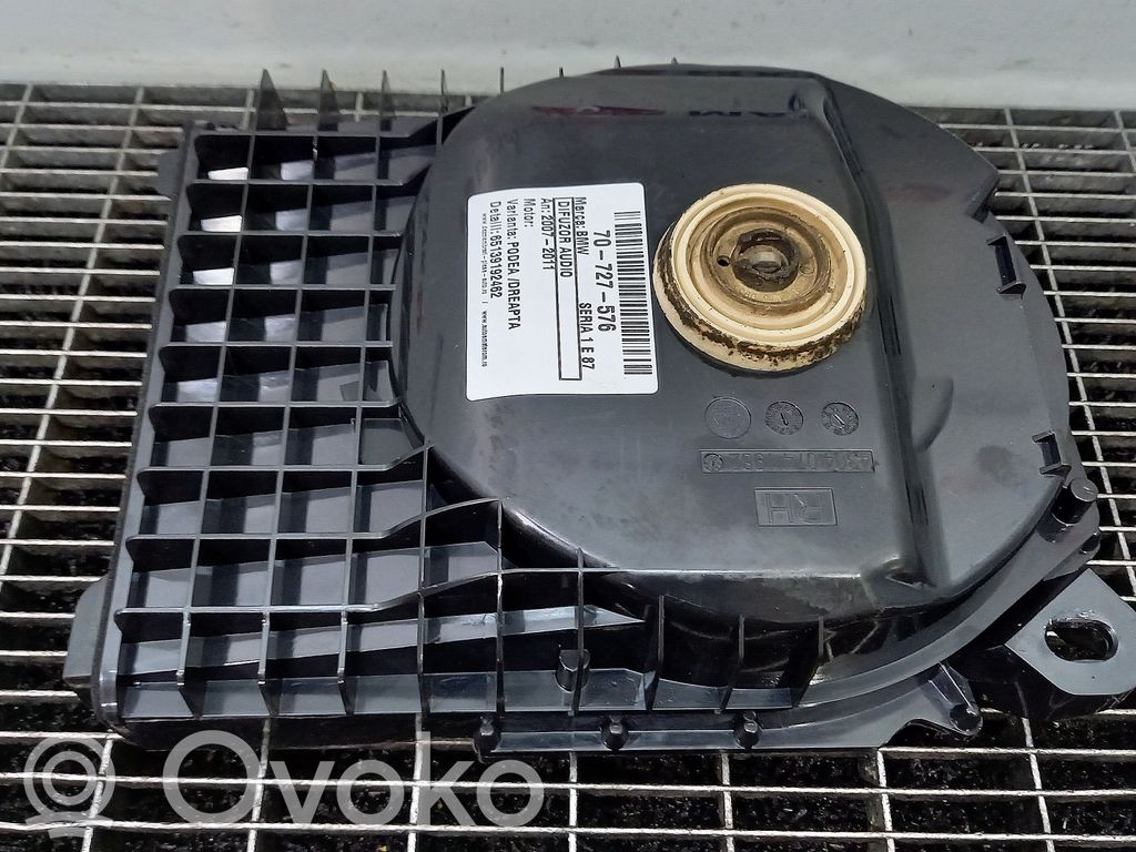 BMW 1 E81 E87 Haut-parleur de porte avant 