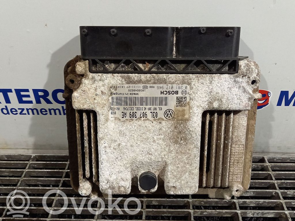 Unidad de control/módulo del motor   03L907309AE