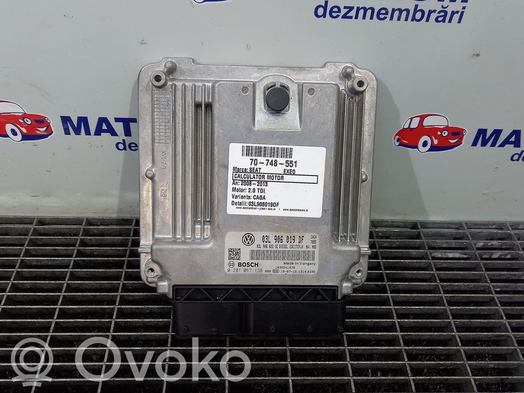 Seat Exeo (3R) Centralina/modulo del motore 