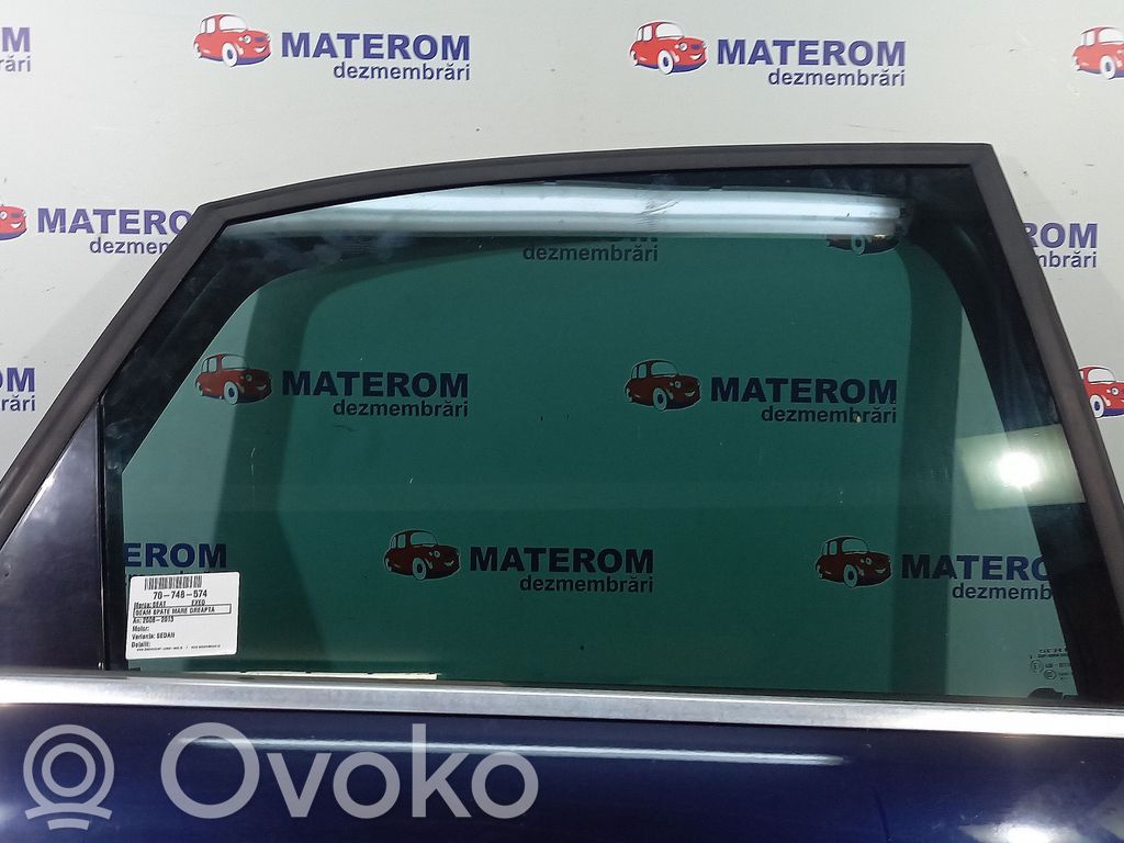 Seat Exeo (3R) Vetro del finestrino della portiera posteriore 