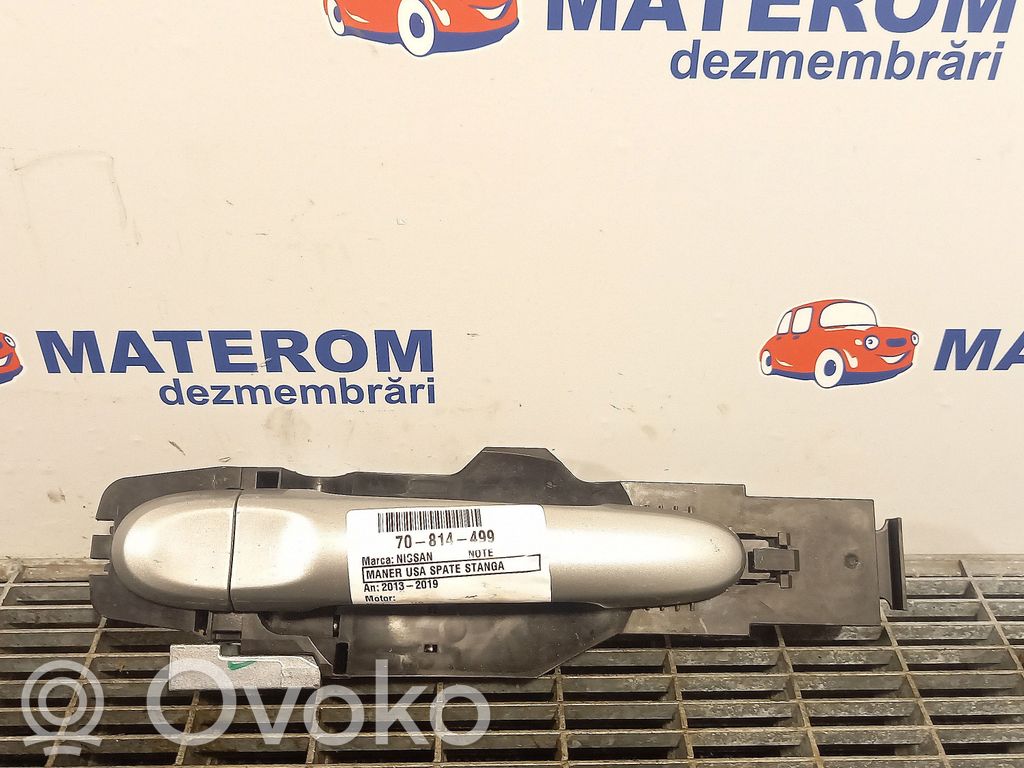 Nissan Note (E12) Manecilla externa puerta trasera 