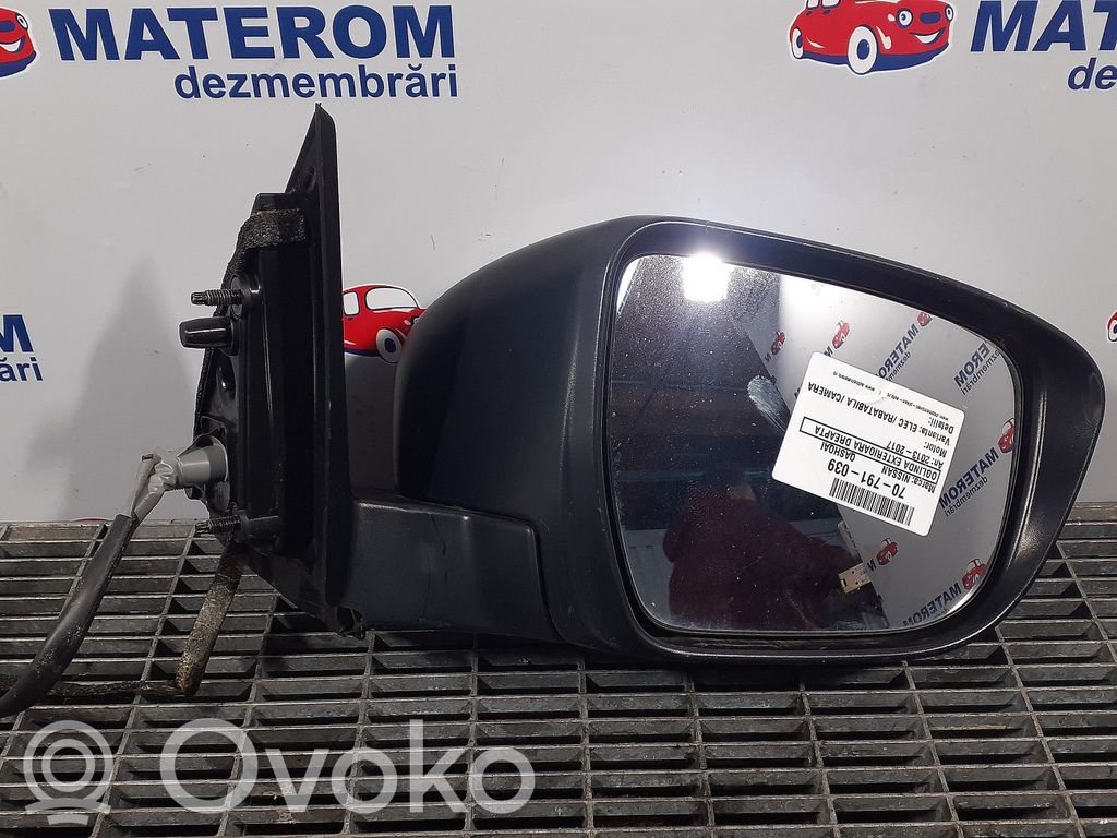 Nissan Qashqai Specchietto retrovisore elettrico portiera anteriore 
