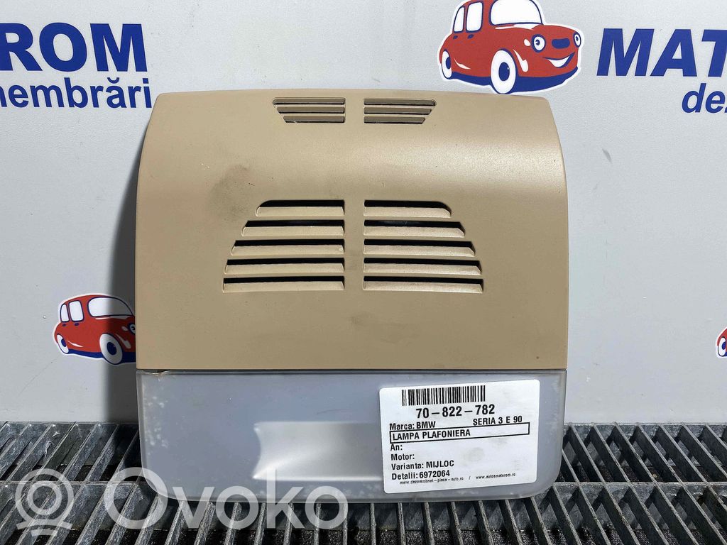 BMW 3 E90 E91 Ramă consolă lumini plafon 