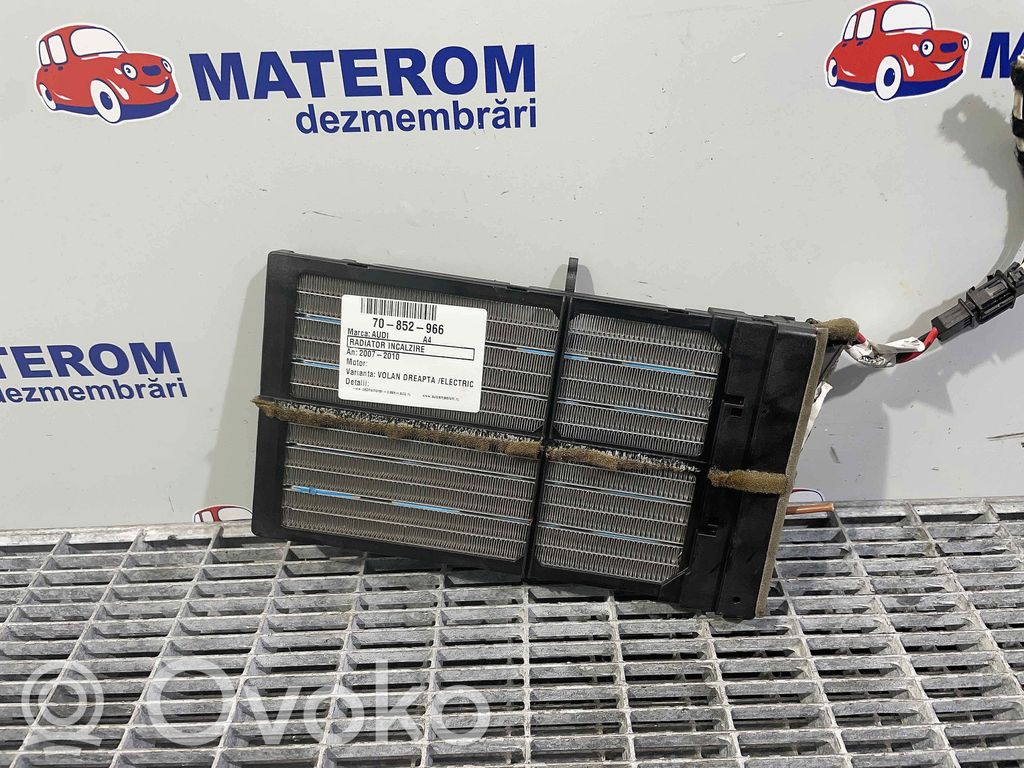 Audi A4 S4 B8 8K Radiator aerotermă electrică cabină 