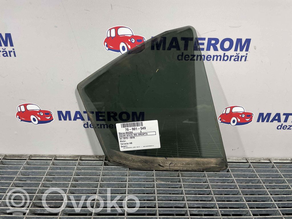 Mazda 3 II Luna de la puerta trasera 