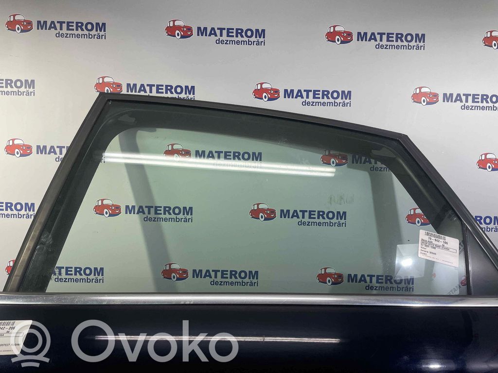 Audi A6 S6 C6 4F Rear door window glass 