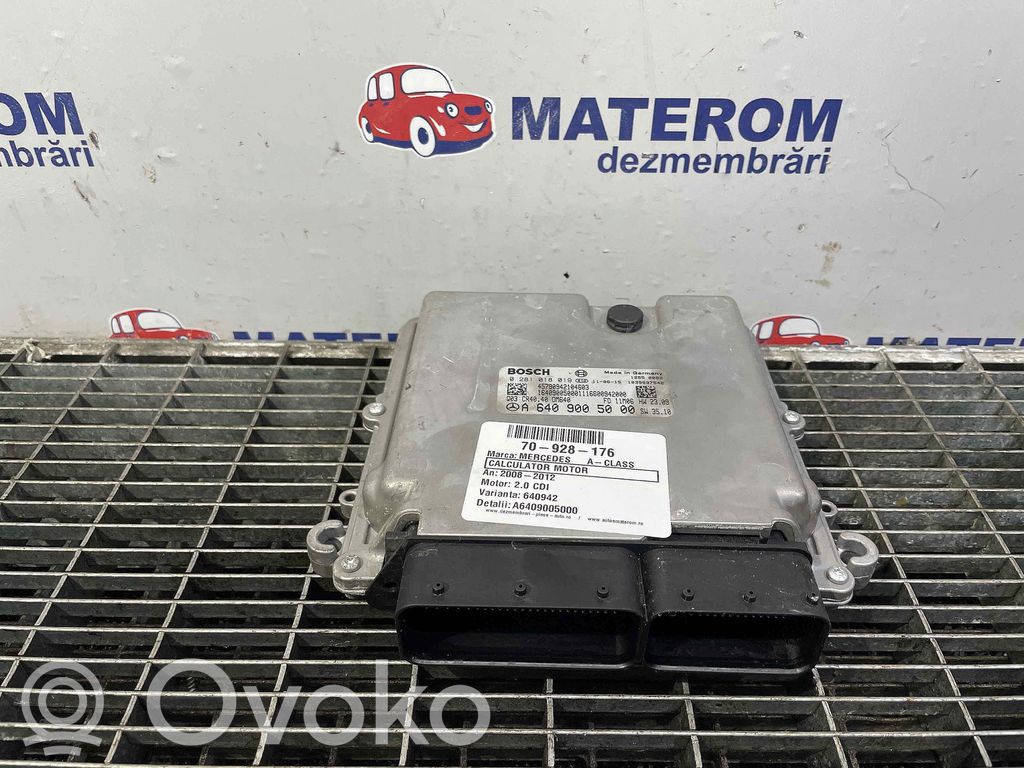 Mercedes-Benz A W169 Engine control unit/module 