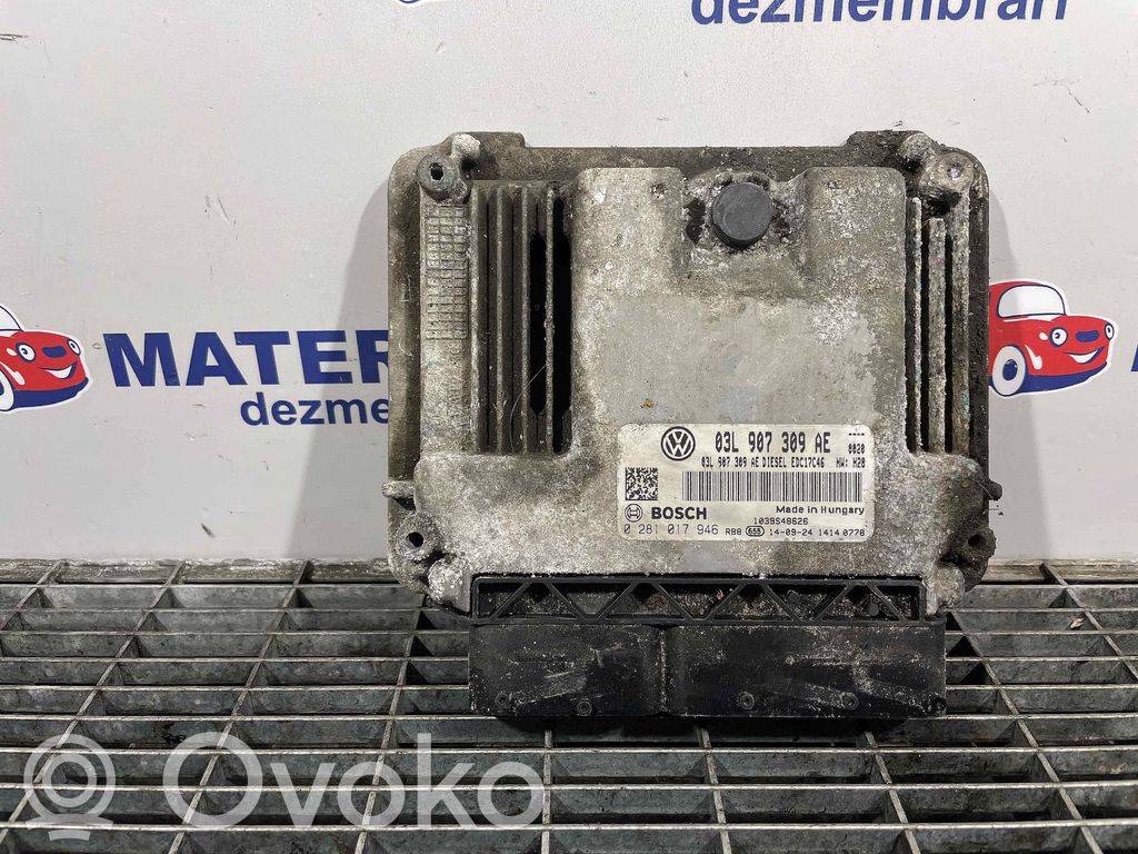 Sterownik / Moduł ECU   03L907309AE