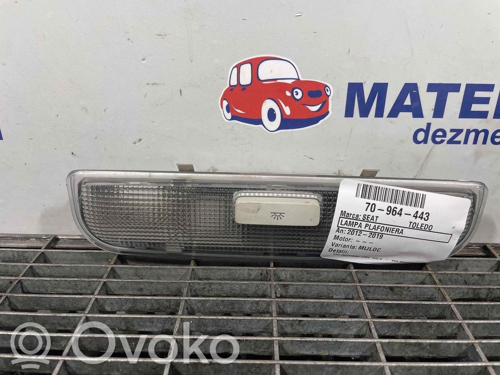 Seat Toledo IV (NH) Panel oświetlenia wnętrza kabiny 