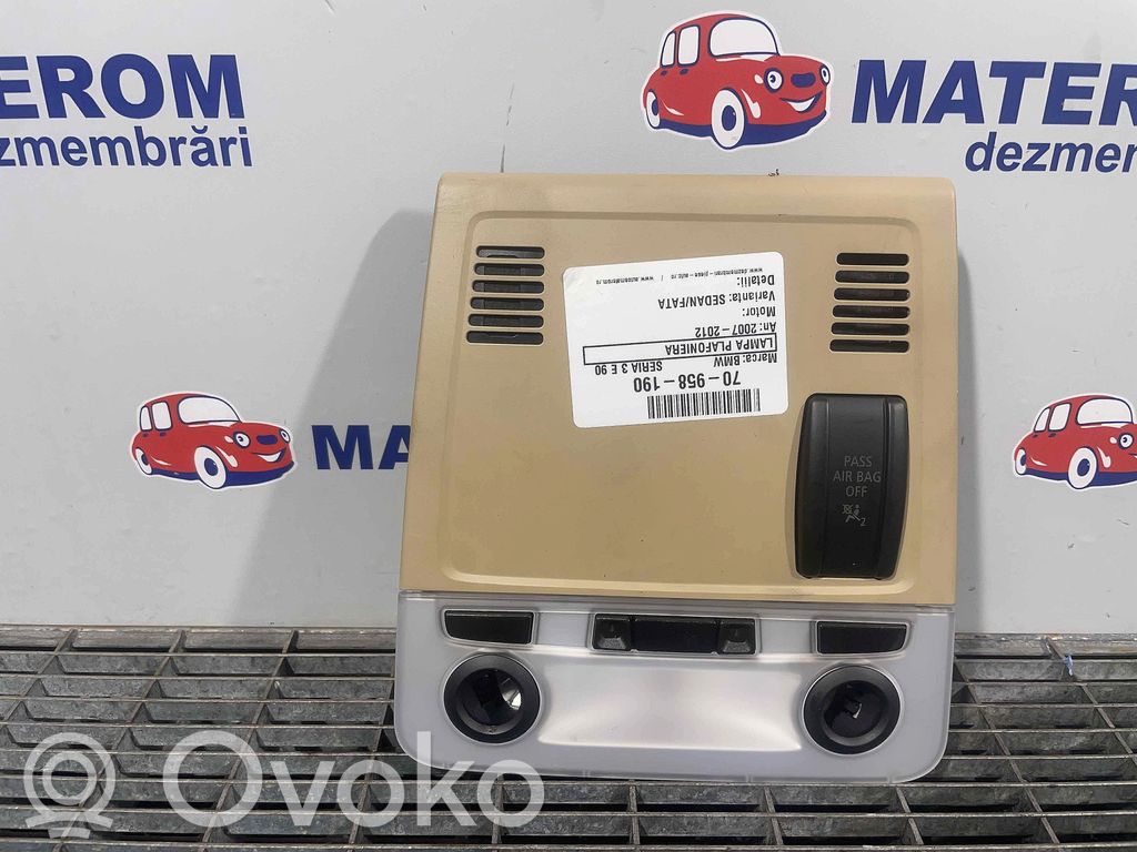BMW 3 E90 E91 Отделка консоли освещения 