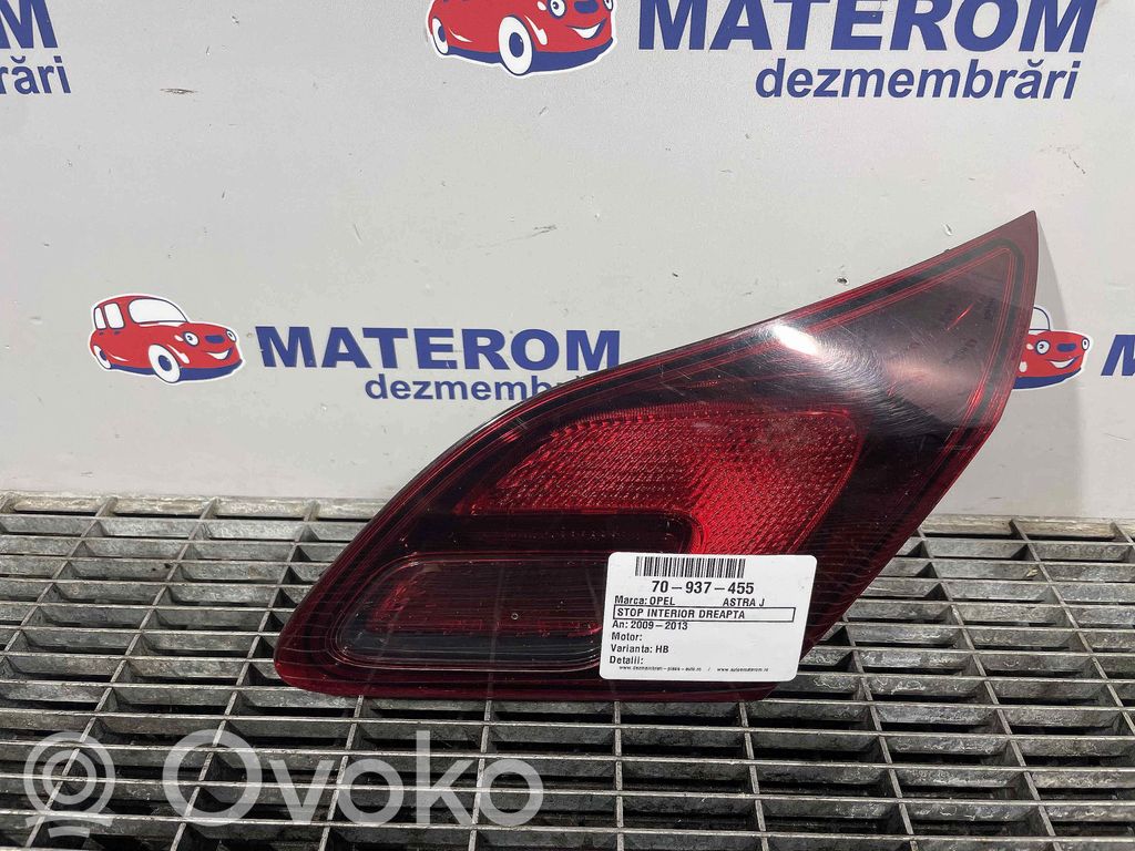 Opel Astra J Lampa tylna 