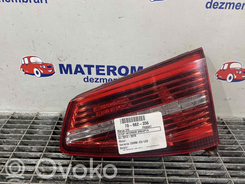 Volkswagen PASSAT B8 Lampa tylna 