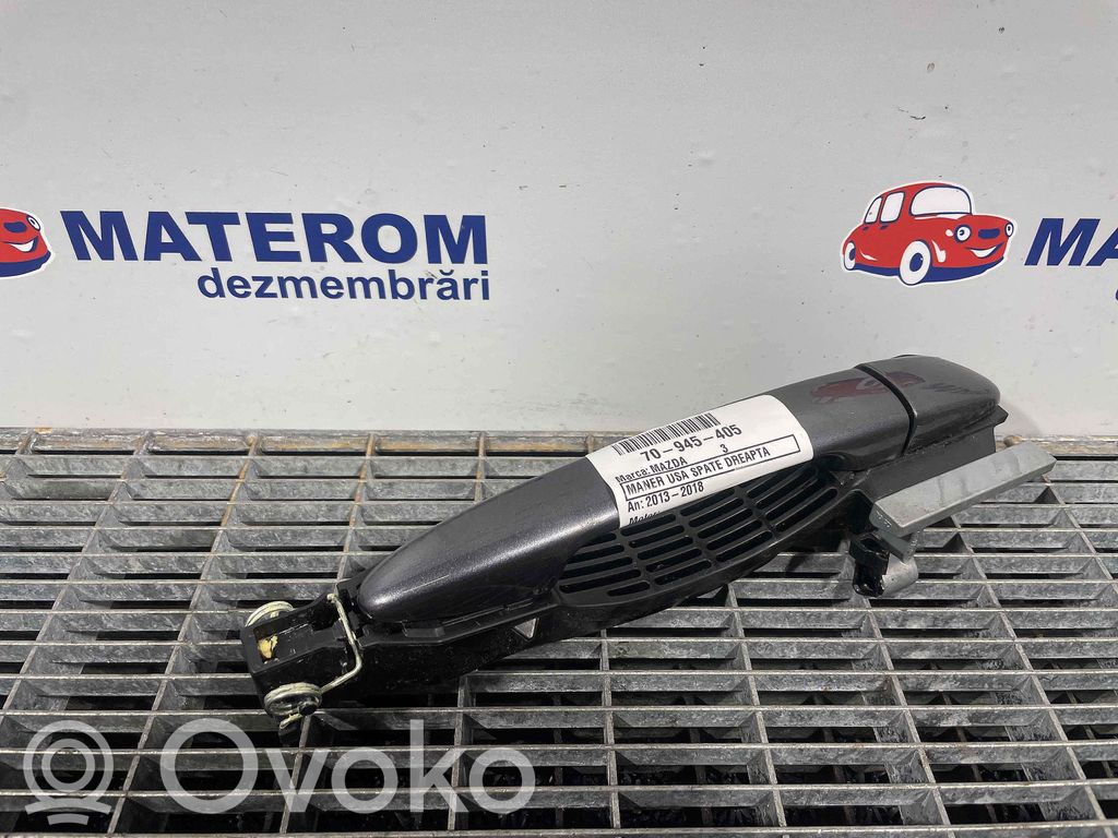 Mazda 3 II Manecilla externa puerta trasera 