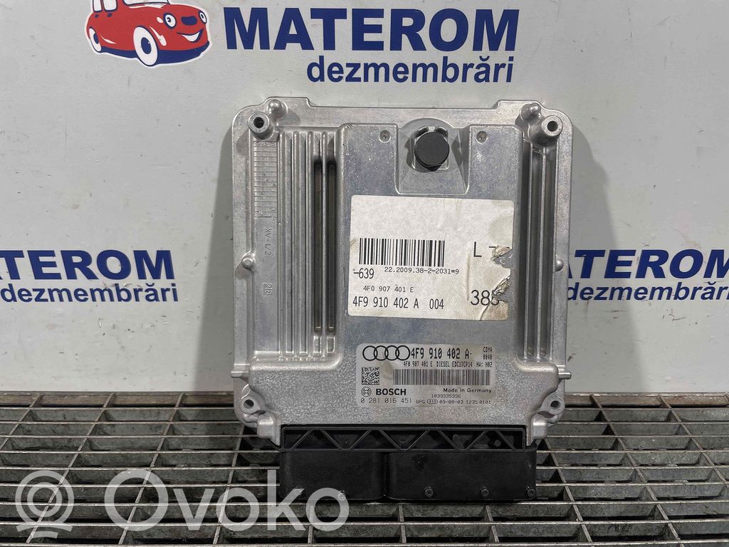 Audi A6 S6 C6 4F Engine control unit/module 