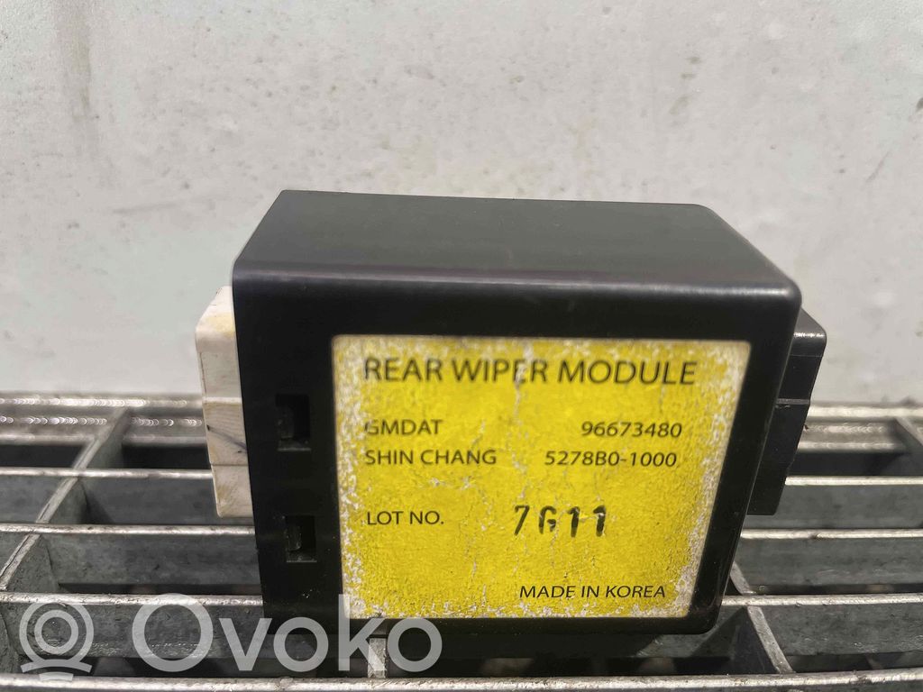 Other control units/modules   96673480