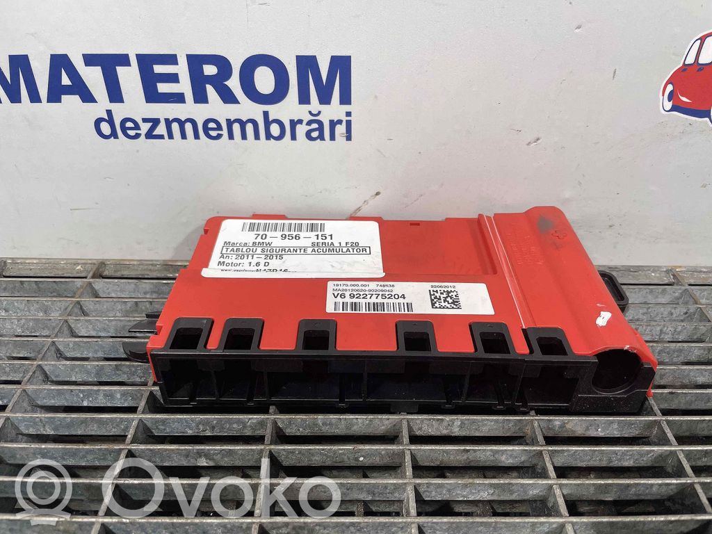 BMW 1 F20 F21 Fusibile relè della batteria