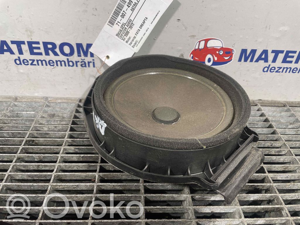 Opel Astra J Altavoz del panel 