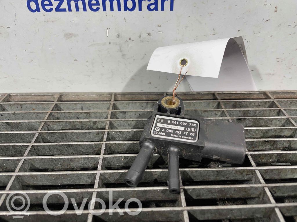 Mercedes-Benz A W169 Sensore di pressione dei gas di scarico 
