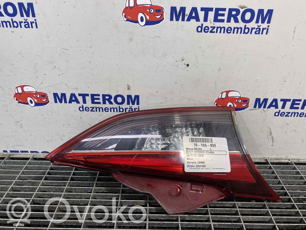 Mazda 6 Luci posteriori del portellone del bagagliaio 