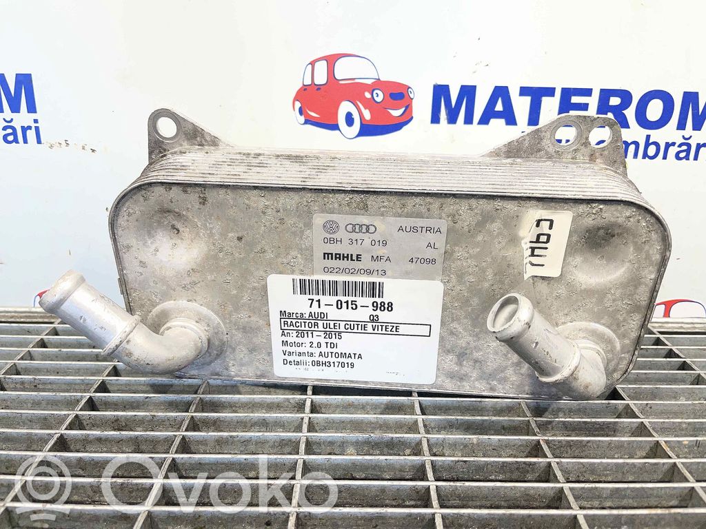 Audi Q3 8U Radiatore dell’olio del cambio 