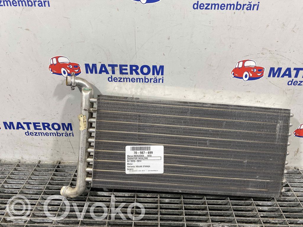 Mercedes-Benz Vito Viano W639 Radiator aerotermă 