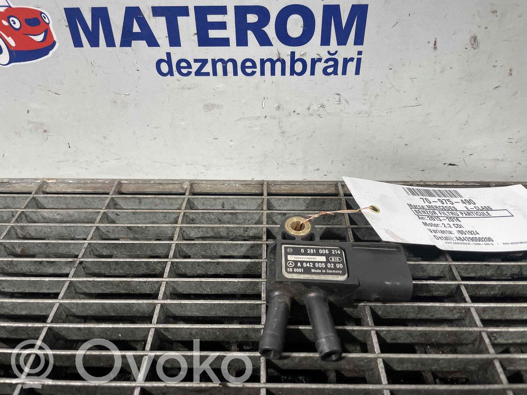 Abgasdrucksensor Differenzdrucksensor   A6429050200