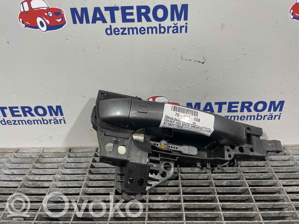 Audi A6 S6 C7 4G Manecilla externa puerta trasera 