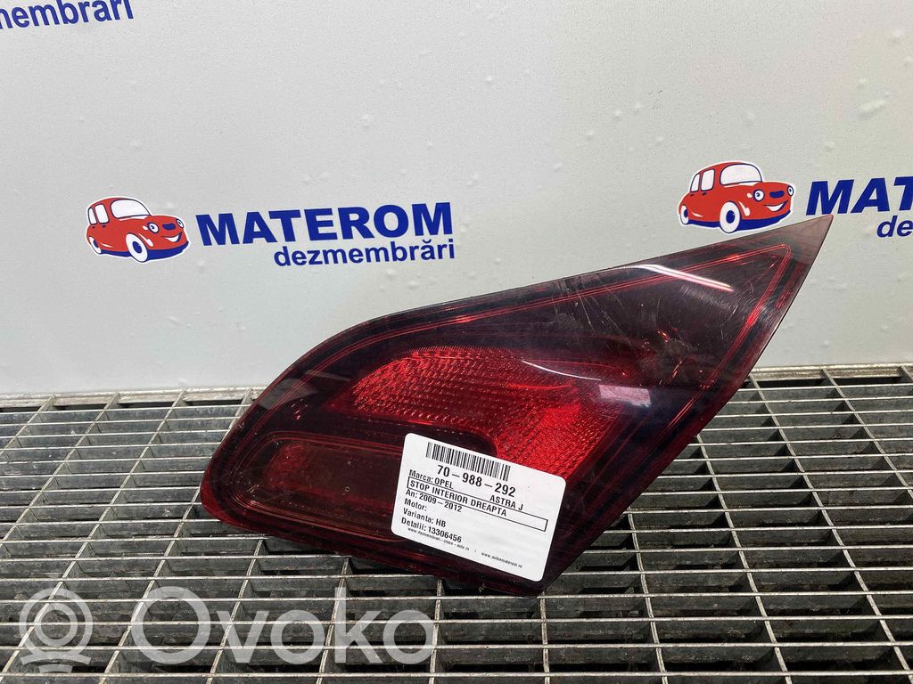 Opel Astra J Lampa tylna 