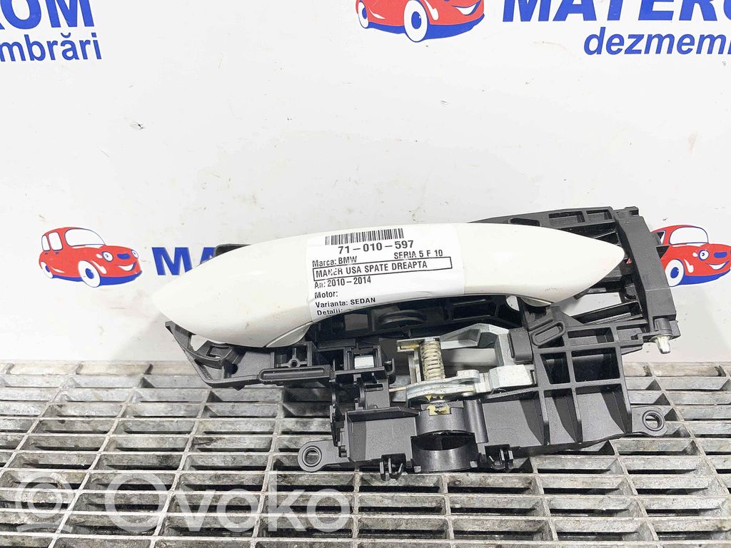 BMW 5 F10 F11 Mâner exterior ușă spate 