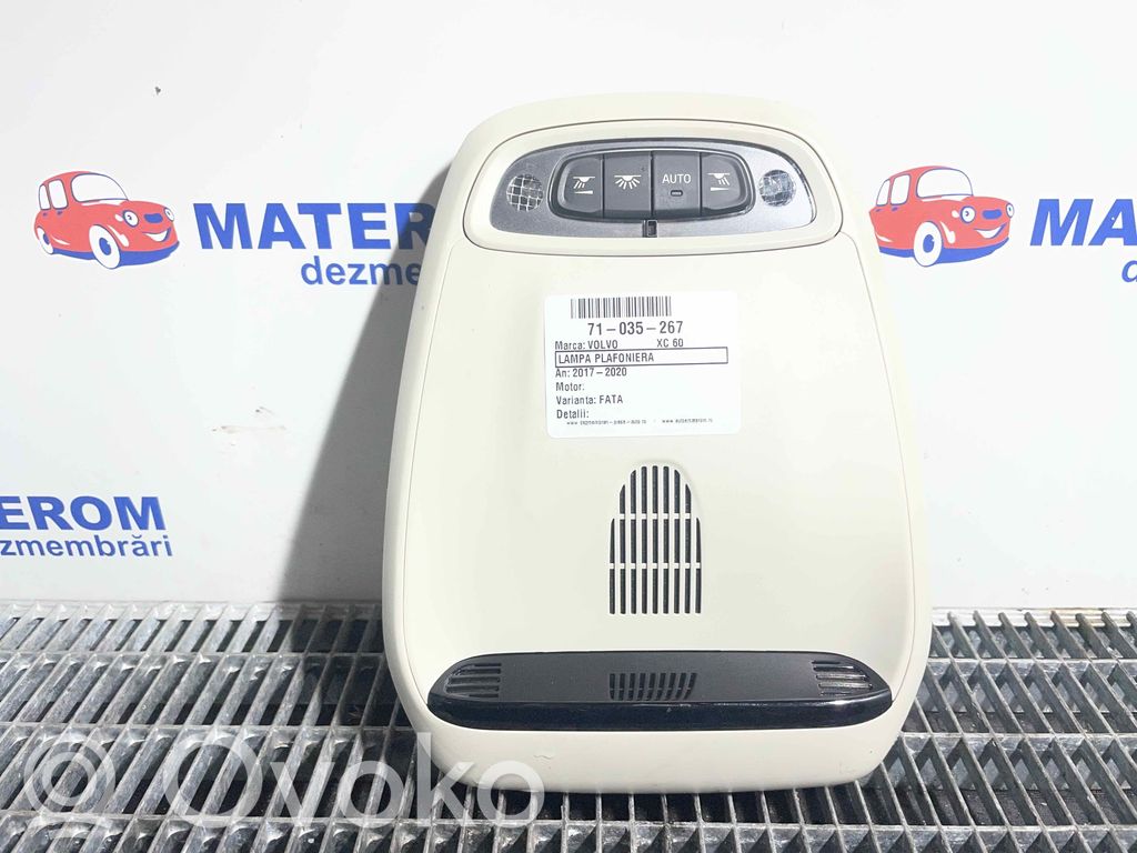 Volvo XC60 Consola de luz del techo 