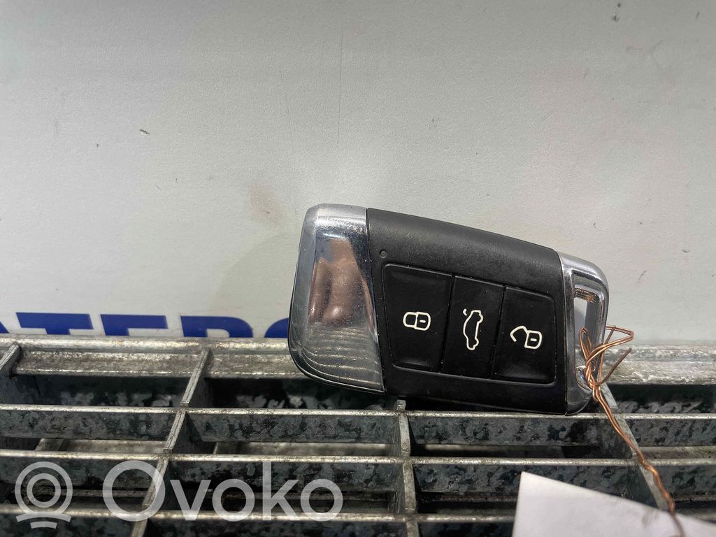 Virta-avain/kortti   3G0959752BCDTB