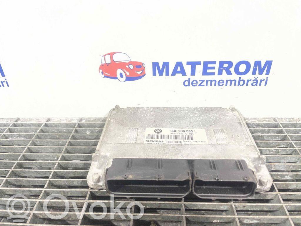Volkswagen Polo IV 9N3 Centralina/modulo del motore