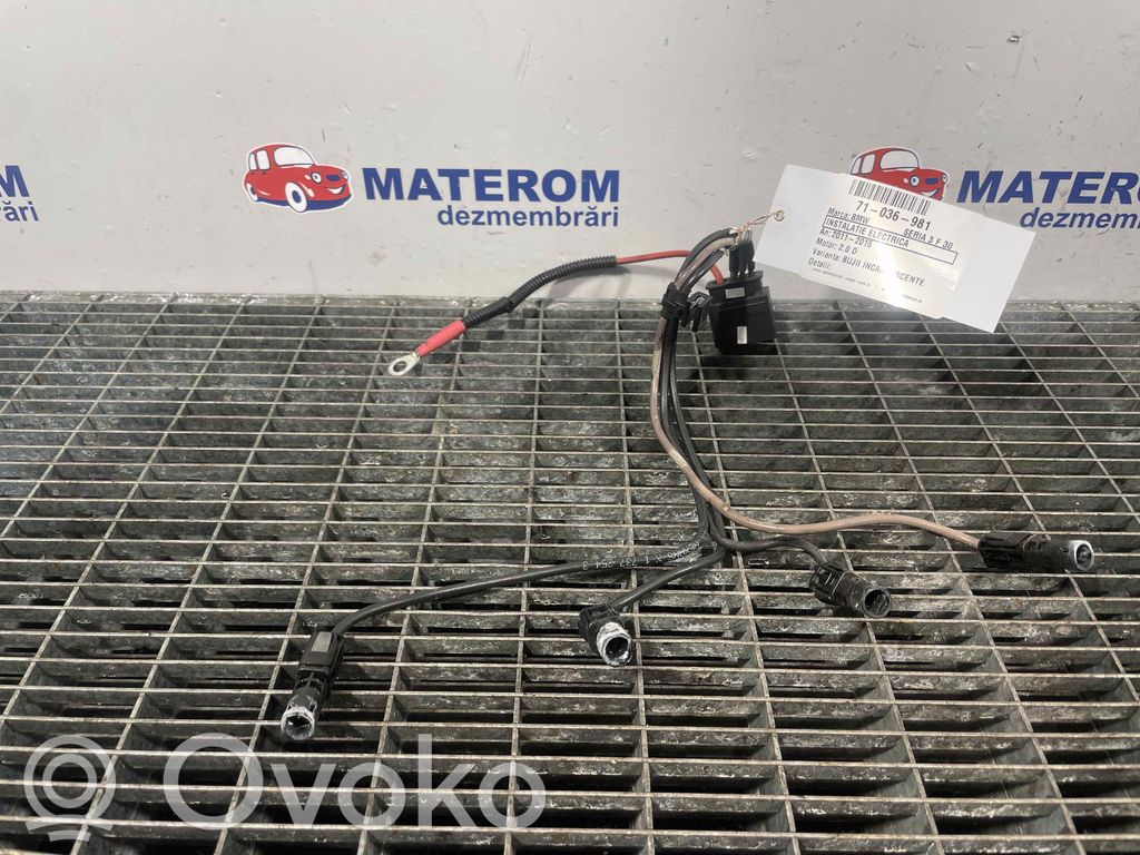 BMW 3 F30 F35 F31 Otros cableados 