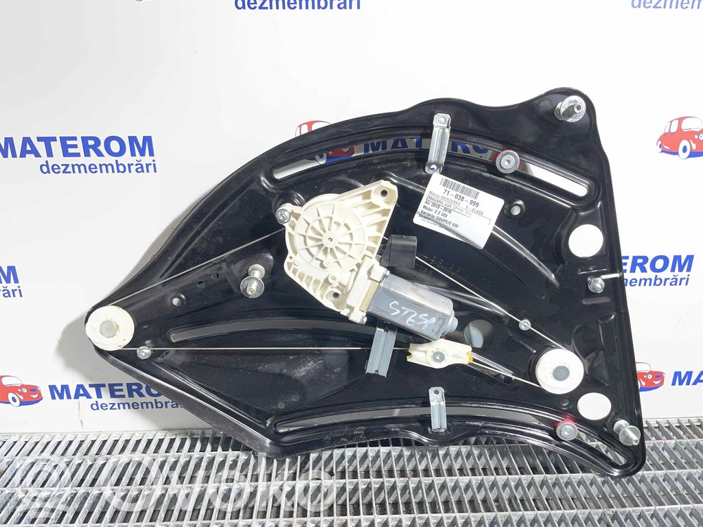 Mercedes-Benz E W212 Macara geam ușă spate cu motor