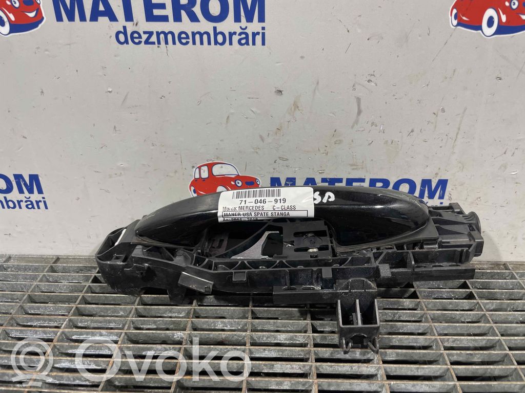 Mercedes-Benz C W205 Klamka zewnętrzna drzwi tylnych