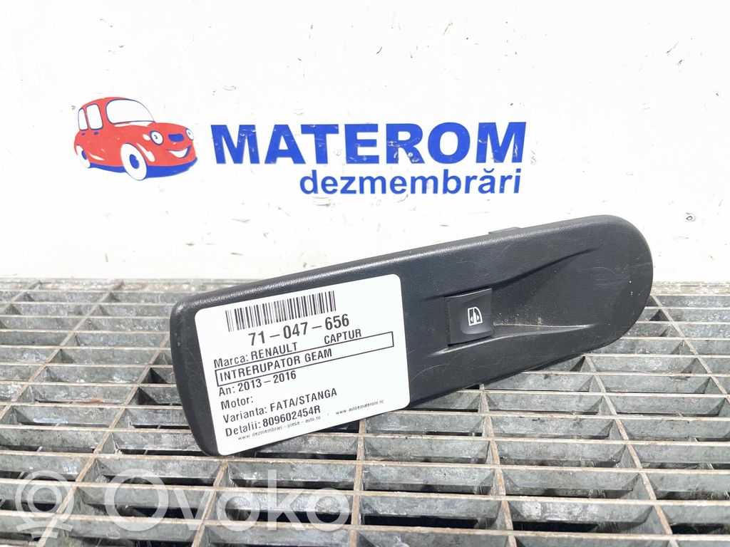 Renault Captur Interrupteur commade lève-vitre