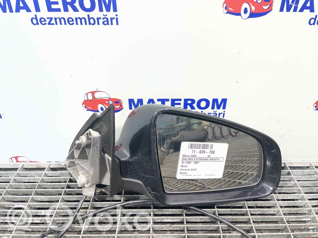 Audi A4 S4 B7 8E 8H Specchietto retrovisore elettrico portiera anteriore