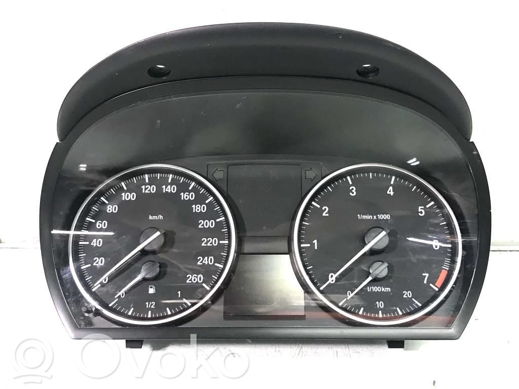 BMW 3 E90 E91 Speedometer (instrument cluster) 