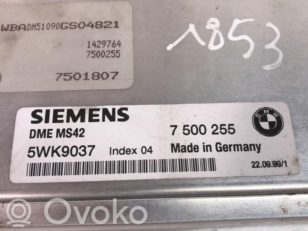 BMW 5 E39 Engine control unit/module 
