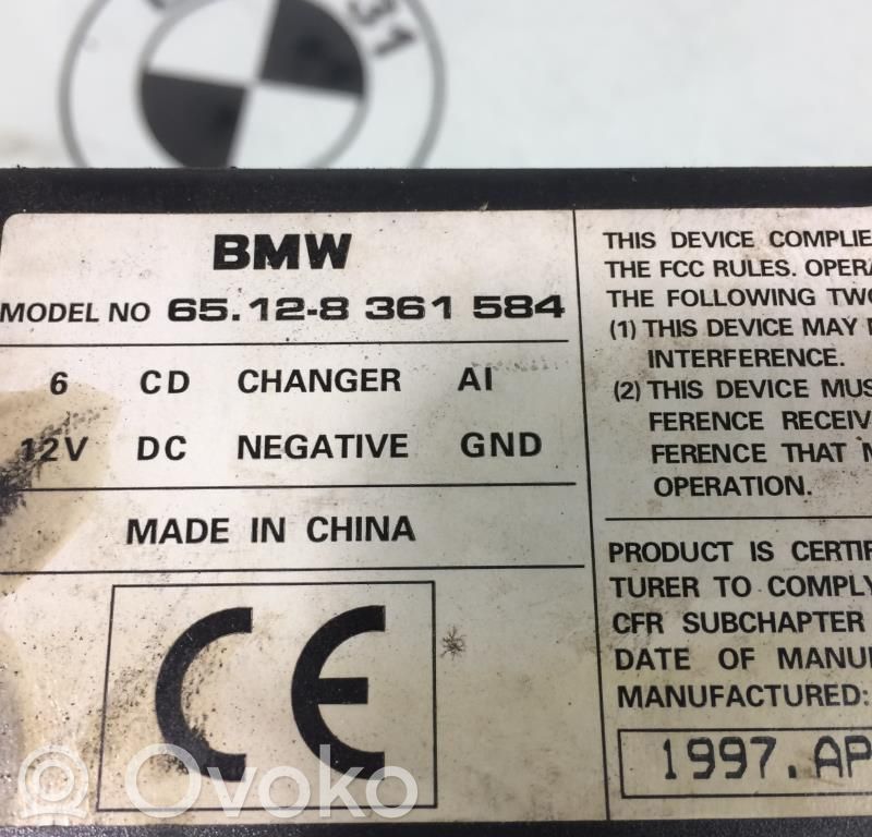 BMW 5 E39 CD/DVD mainītājs 