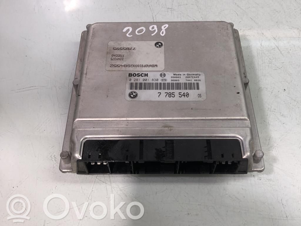 BMW 5 E39 Engine control unit/module 